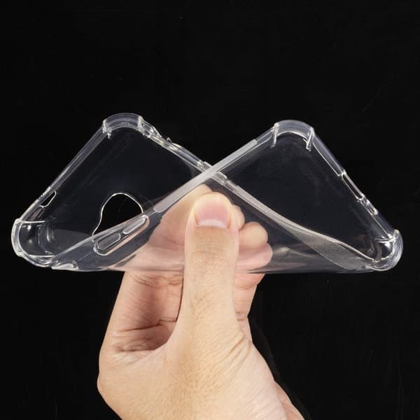Shockproof skal till Galaxy Xcover 4 - Transparent