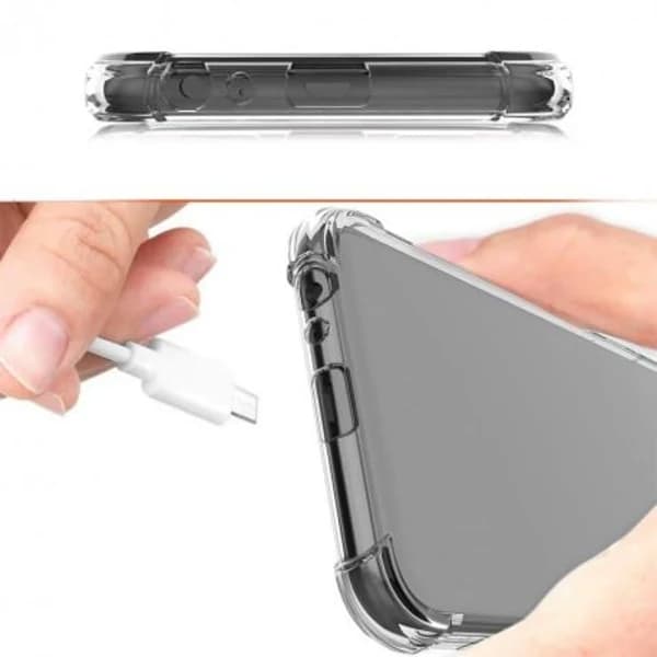 Shockproof skal till Galaxy Xcover 4 - Transparent