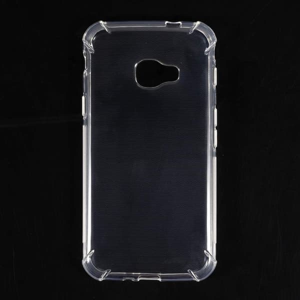 Shockproof skal till Galaxy Xcover 4 - Transparent