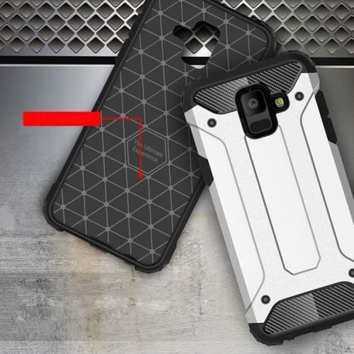 Hybrid Armor Mobilskal Samsung Galaxy A6 (2018) - Blå