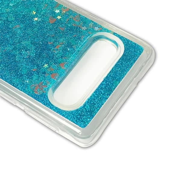 Glitter Skal till Samsung Galaxy S10 Plus - Blå