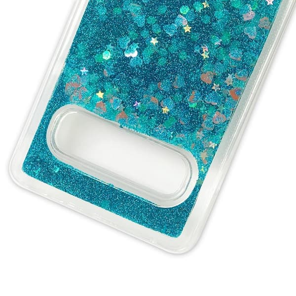 Glitter Skal till Samsung Galaxy S10 Plus - Blå