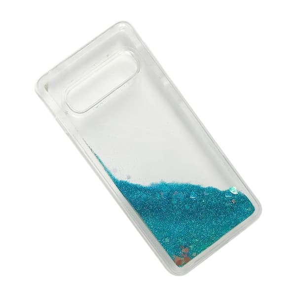 Glitter Skal till Samsung Galaxy S10 Plus - Blå