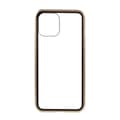 Miniatyrbild 1 av 5: Magnetisk Metal skal med Härdat Glas till iPhone 12 & 12 Pro - Guld