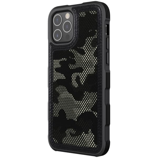 Nillkin Camouflage Hybridskal iPhone 12 & 12 Pro - Svart