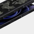 Miniatyrbild 6 av 6: Nillkin Camouflage Hybridskal iPhone 12 & 12 Pro - Svart