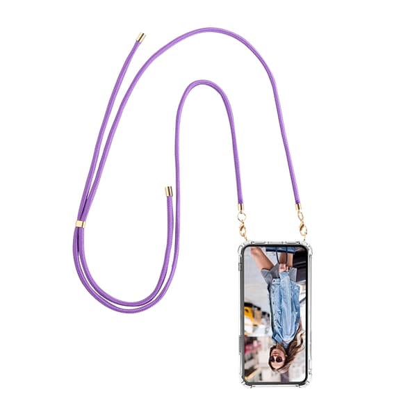 Boom Galaxy S20 Ultra mobilhalsband skal - Rope Purple