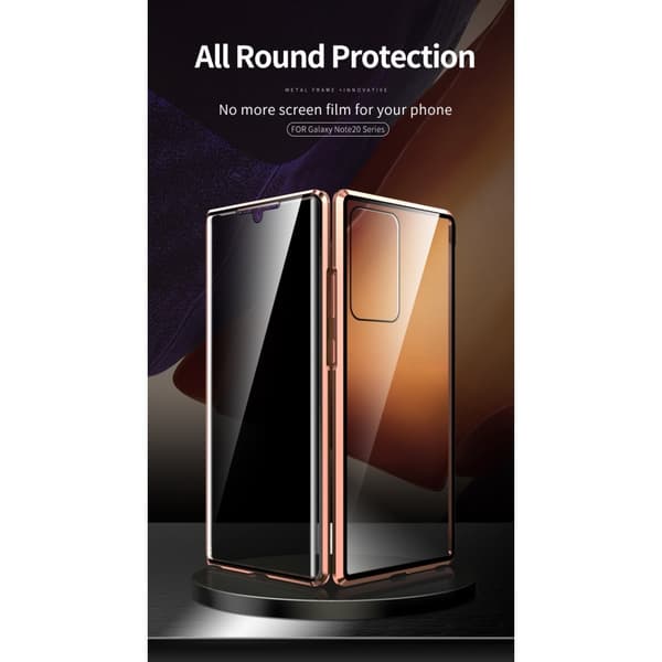 Magnetic Metal Skal Till Galaxy Note 20 - Grön