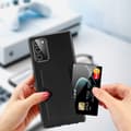Miniatyrbild 3 av 9: DUX DUCIS Card Slot PU Leather Skal Till Galaxy Note 20 - Svart