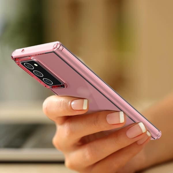 Soft TPU Skal Till Samsung Galaxy Note 20 - Rosa