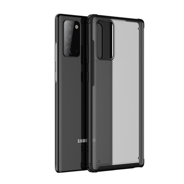 Armor Series Matte PC + TPU Hybrid Skal Till Galaxy Note 20 - Svart