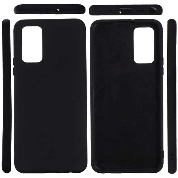 Liquid Silicone Skal Till Galaxy Note 20 - Svart