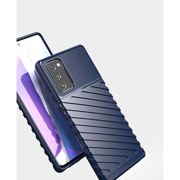 Thunder Twill Texture Skal Till Galaxy Note 20 - Svart