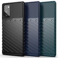 Miniatyrbild 9 av 9: Thunder Twill Texture Skal Till Galaxy Note 20 - Grön