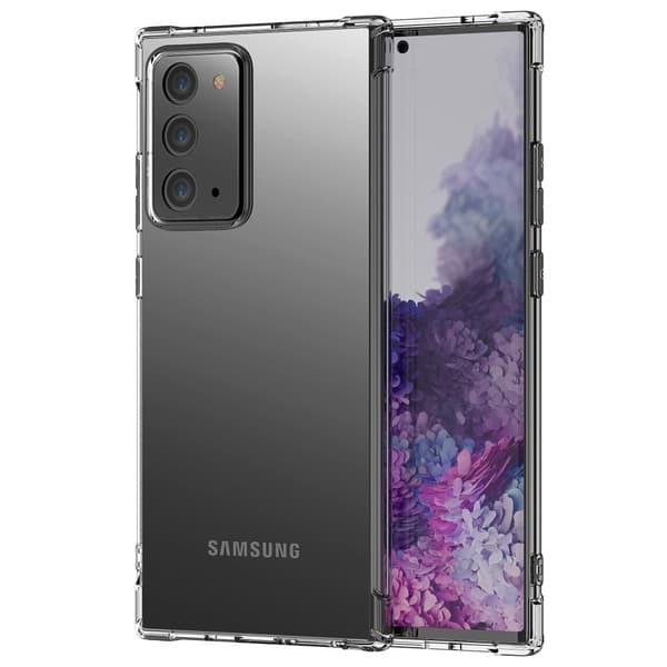 LEEU Shockproof Skal Till Samsung Galaxy Note 20 - Clear