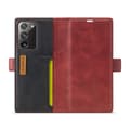Miniatyrbild 5 av 9: LC.IMEEKE Leather Fodral Till Samsung Galaxy Note 20 - Röd