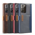 Miniatyrbild 8 av 9: LC.IMEEKE Leather Fodral Till Samsung Galaxy Note 20 - Röd