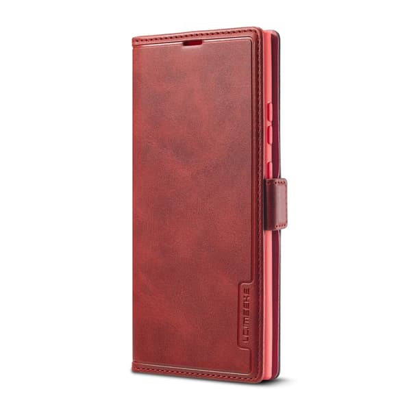 LC.IMEEKE Leather Fodral Till Samsung Galaxy Note 20 - Röd