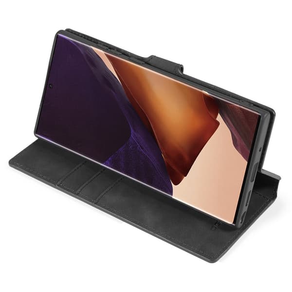 DG.MING Leather Fodral Till Galaxy Note 20 Ultra - Svart