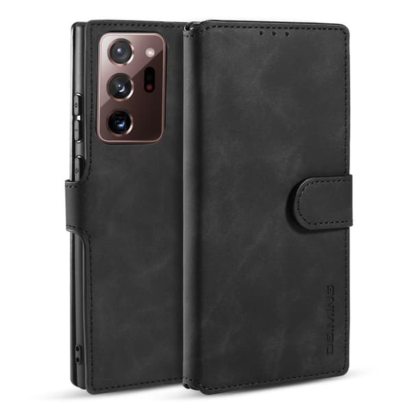 DG.MING Leather Fodral Till Galaxy Note 20 Ultra - Svart