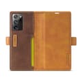 Miniatyrbild 5 av 10: LC.IMEEKE Leather Card Holder Fodral Till Galaxy Note 20 Ultra - Brun