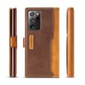 Miniatyrbild 10 av 10: LC.IMEEKE Leather Card Holder Fodral Till Galaxy Note 20 Ultra - Brun