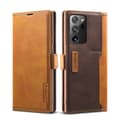 Miniatyrbild 1 av 10: LC.IMEEKE Leather Card Holder Fodral Till Galaxy Note 20 Ultra - Brun