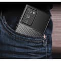 Miniatyrbild 7 av 9: Thunder Twill Skal till Samsung Galaxy Note 20 Ultra - Green