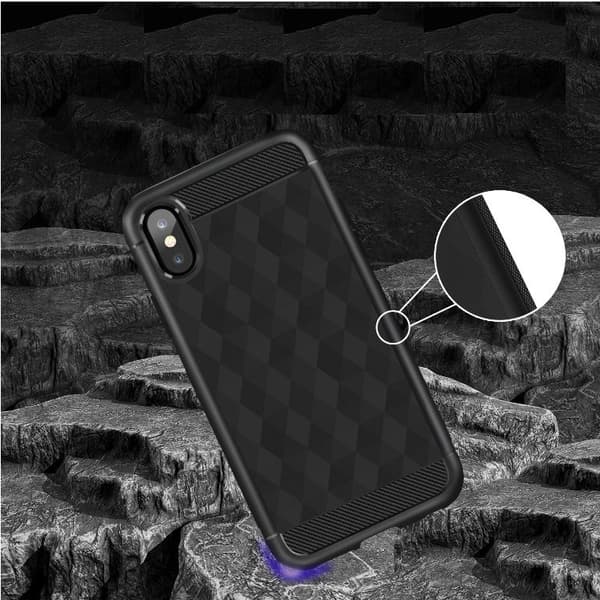 IVSO Geometric Hexagon Skal till iPhone XS / X - Grön