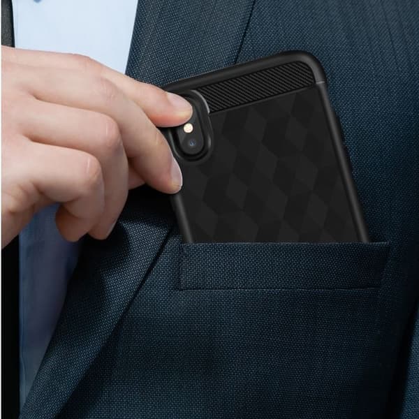 IVSO Geometric Hexagon Skal till iPhone XS / X - Grön