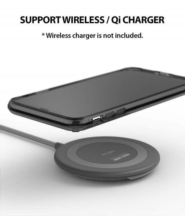 Ringke Fusion Shock Absorption Skal till iPhone XS Max - Grå