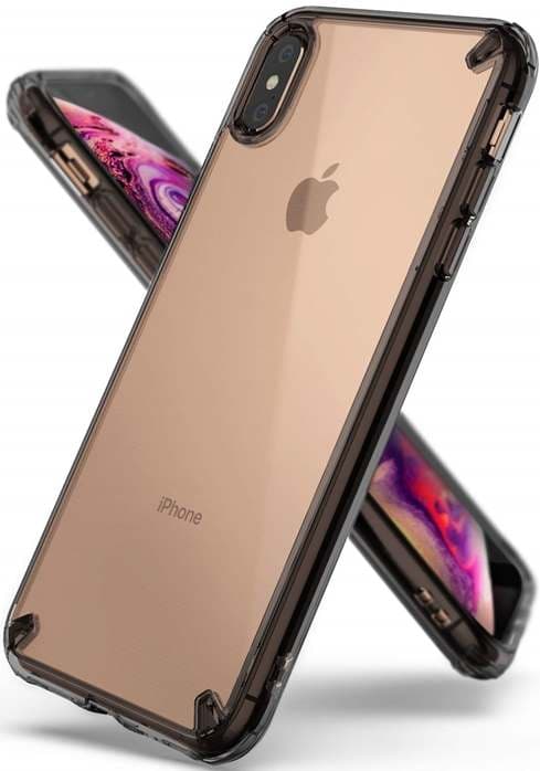 Ringke Fusion Shock Absorption Skal till iPhone XS Max - Grå