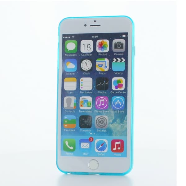 Ultra-thin 0.6mm Flexicase Skal till Apple iPhone 6(S) Plus - Blå