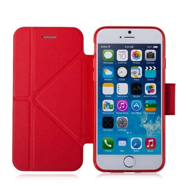 MOMAX Core Origami MobilFodral till Apple iPhone 6 / 6S  - Röd
