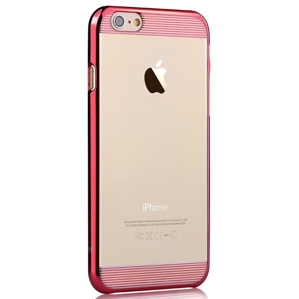 Comma BaksideSkal till Apple iPhone 6 / 6S  - Röd