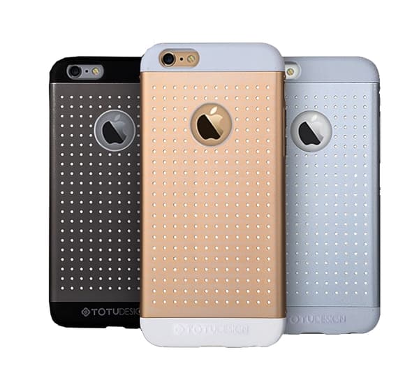 ToTu Knight Honour Baksideskal till Apple iPhone 6 / 6S (Grå)