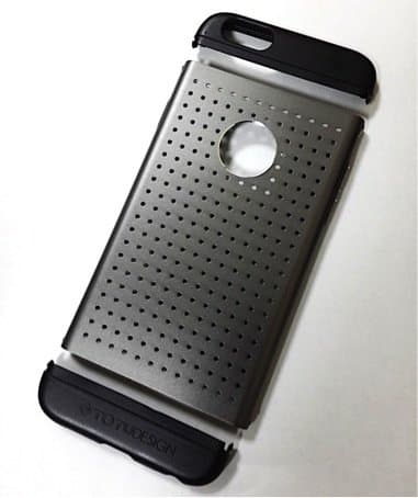 ToTu Knight Honour Baksideskal till Apple iPhone 6 / 6S (Grå)