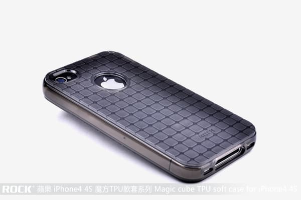 Rock Flexicase skydd till Apple iPhone 4 och 4S (Black)