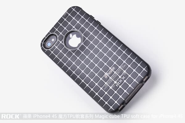 Rock Flexicase skydd till Apple iPhone 4 och 4S (Black)