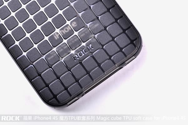 Rock Flexicase skydd till Apple iPhone 4 och 4S (Clear)