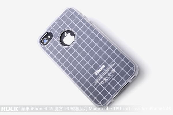 Rock Flexicase skydd till Apple iPhone 4 och 4S (Clear)