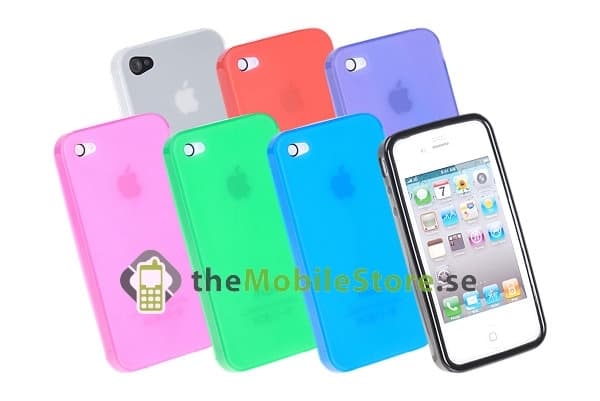 FlexiCase Skal till iPhone 4 (Cloud White)
