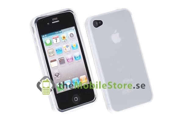 FlexiCase Skal till iPhone 4 (Cloud White)