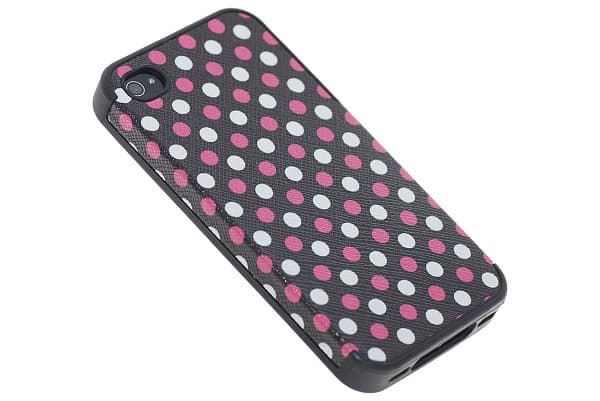 My Colors FlexiCase Skal till Apple iPhone 4 / 4S (Polka Dot)