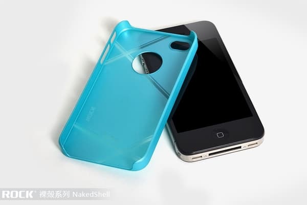 Rock NakedShell skal till iPhone 4 och 4S (Lila)