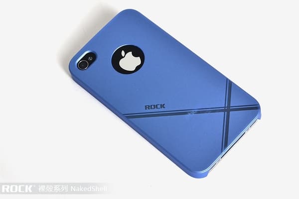 Rock NakedShell skal till iPhone 4 och 4S (Lila)