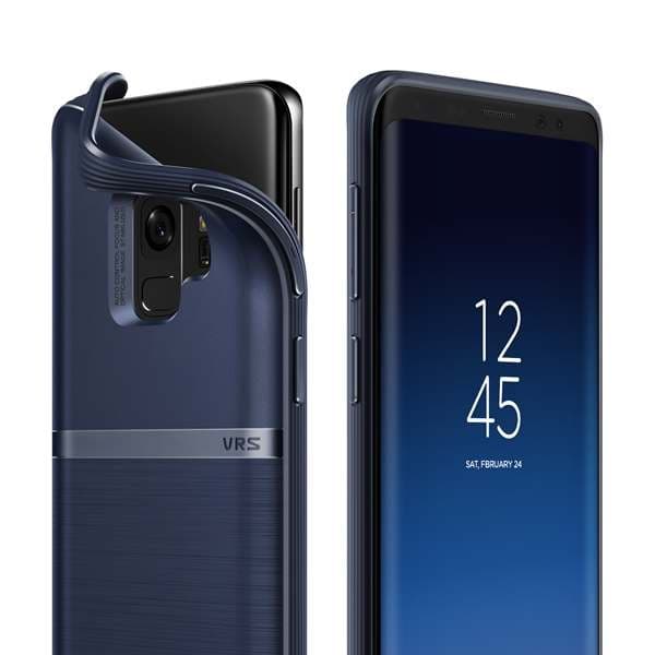 Verus Single Fit Skal till Samsung Galaxy S9 - Blå