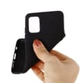 Miniatyrbild 3 av 5: Flexible Liquid Silicone Mobilskal Samsung Galaxy A51 5G - Svart