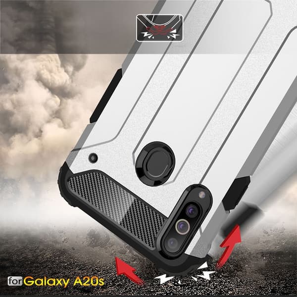 Armor Guard Mobilskal Samsung Galaxy A20s - Svart