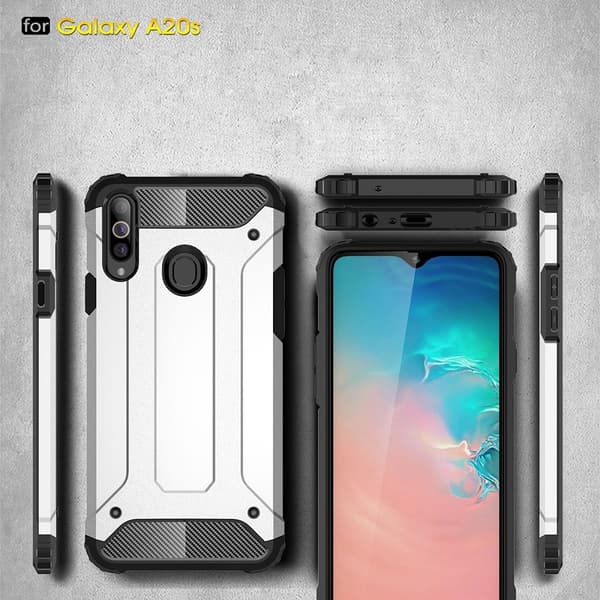 Armor Guard Mobilskal Samsung Galaxy A20s - Svart